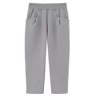 Брюки прямые для девочки Bellbimbo М.250019 серые 1